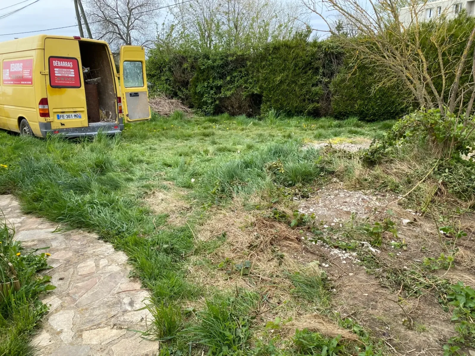 Débarras Jardin à Paris. Réalisation CAIA Débarras n°2